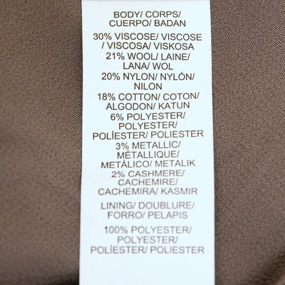 Lucky Brand Shimmer Pointelle Knit Sweater Gray Women Size XS - Picture 13 of 15